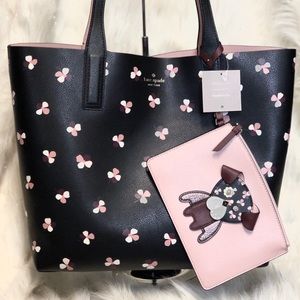 Kate Spade LG Reversible tote WKRU6238 BRAND NEW